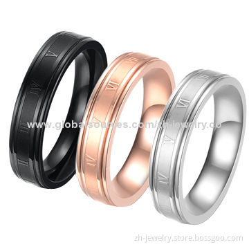Titanium Silver 316l Stainless Steel Rings, Fashion Men's Death's Head Ring, Welcome OEM & ODM Order